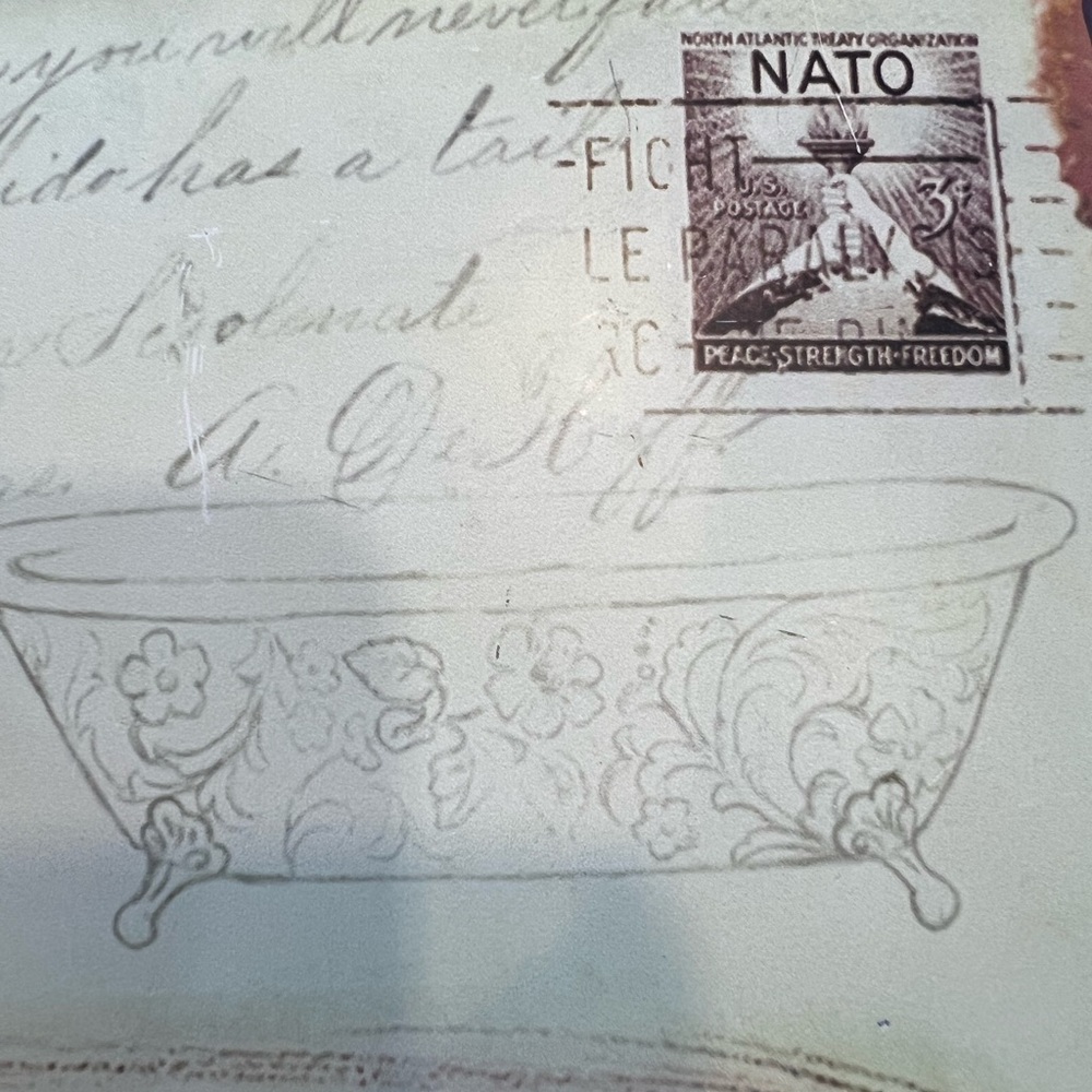 Vintage Paris Bathtub Art Print - Picture 6 of 9